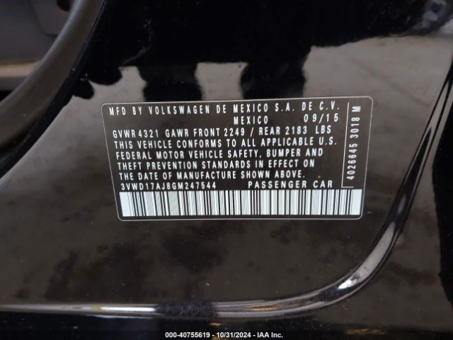 3VWD17AJ8GM247544 Volkswagen Jetta 1.8t Sport