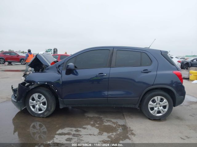 3GNCJKSB1JL198880 Chevrolet TRAX LS