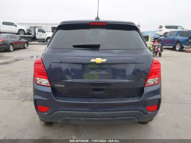 3GNCJKSB1JL198880 Chevrolet TRAX LS