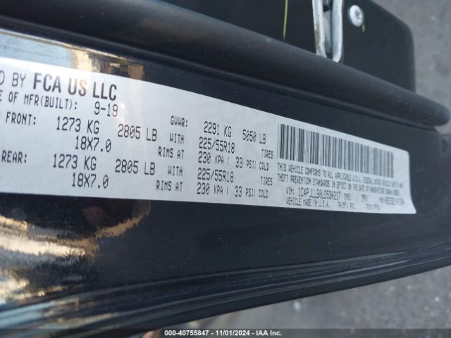 1C4PJLLB0LD530217 Jeep Cherokee Altitude Fwd