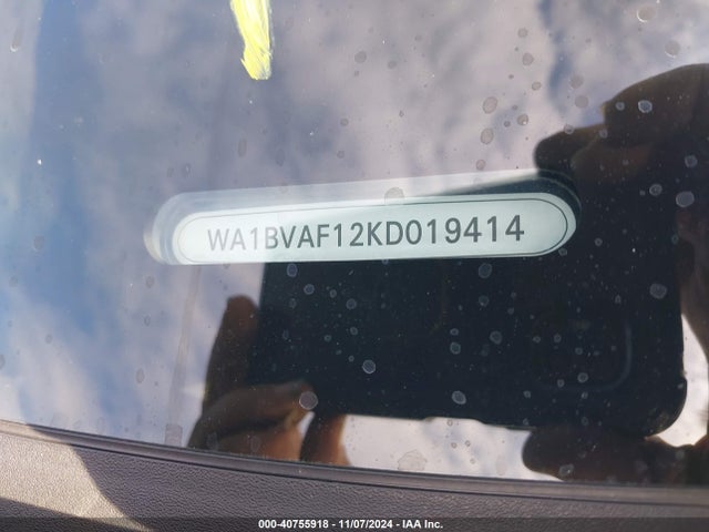 WA1BVAF12KD019414 Audi Q8 55 Premium
