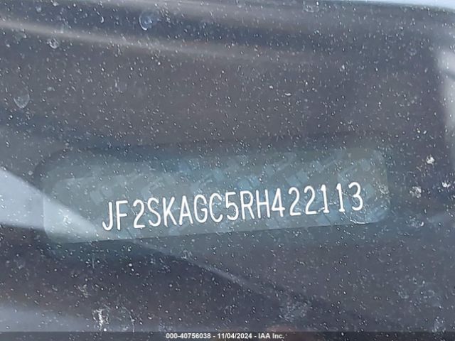 JF2SKAGC5RH422113 Subaru Forester Sport