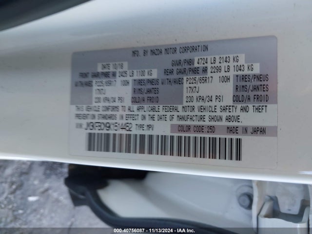 Mazda Cx-5 Touring 2019 JM3KFBCM9K1514452 Image 9