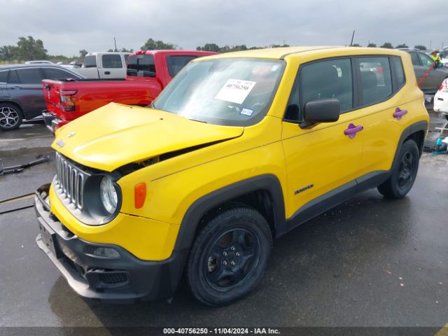 ZACCJAAB4JPG81503 Jeep Renegade Sport Fwd