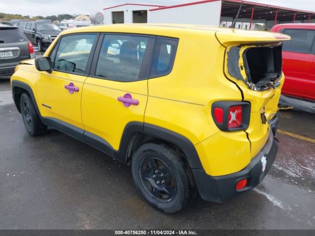 ZACCJAAB4JPG81503 Jeep Renegade Sport Fwd