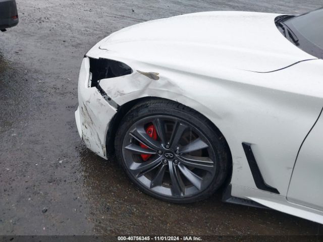 JN1FV7LL3NM681087 Infiniti Q60 Red Sport 400 Awd