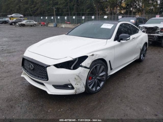JN1FV7LL3NM681087 Infiniti Q60 Red Sport 400 Awd