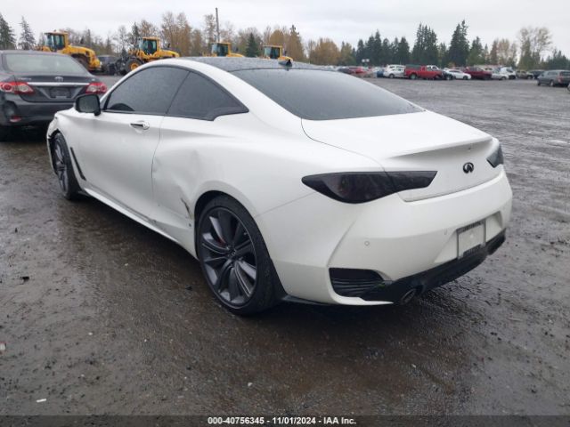 JN1FV7LL3NM681087 Infiniti Q60 Red Sport 400 Awd