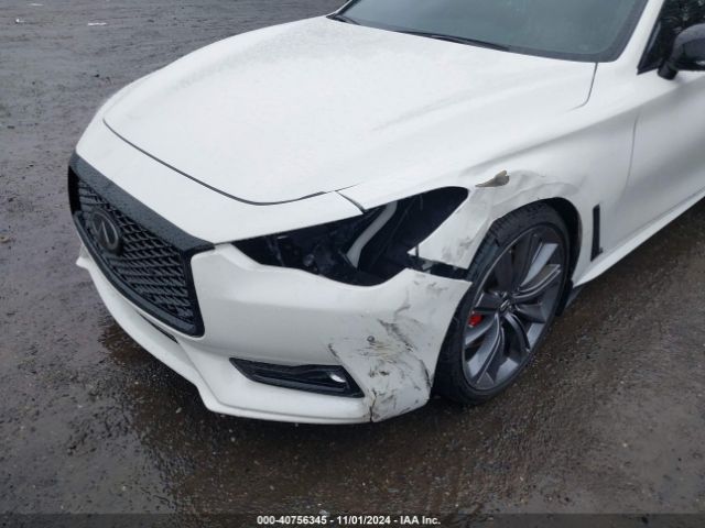 JN1FV7LL3NM681087 Infiniti Q60 Red Sport 400 Awd