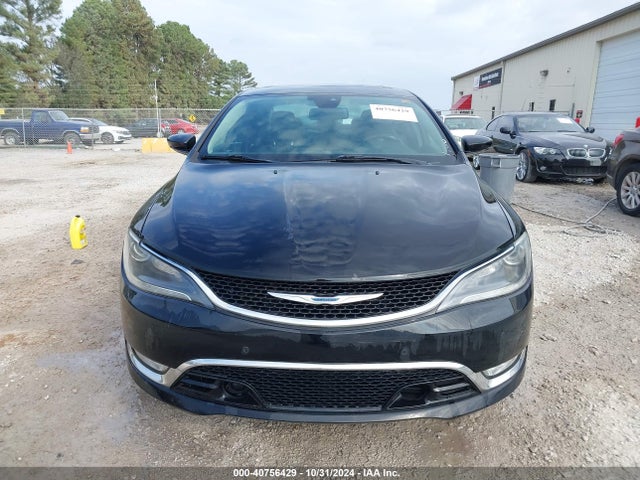 2016 Chrysler 200 C Platinum მანქანა იყიდება აუქციონზე, vin: 1C3CCCCG4GN185007, აუქციონის ნომერი: 40756429