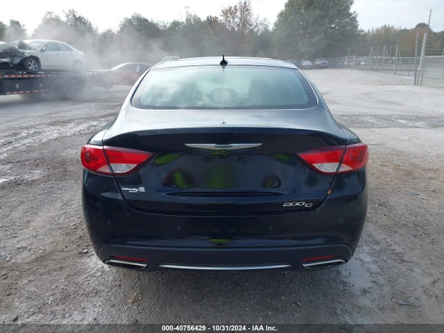 2016 Chrysler 200 C Platinum მანქანა იყიდება აუქციონზე, vin: 1C3CCCCG4GN185007, აუქციონის ნომერი: 40756429