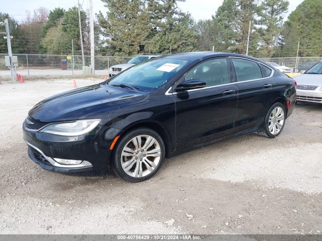 2016 Chrysler 200 C Platinum მანქანა იყიდება აუქციონზე, vin: 1C3CCCCG4GN185007, აუქციონის ნომერი: 40756429