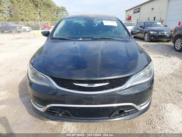 2016 Chrysler 200 C Platinum მანქანა იყიდება აუქციონზე, vin: 1C3CCCCG4GN185007, აუქციონის ნომერი: 40756429