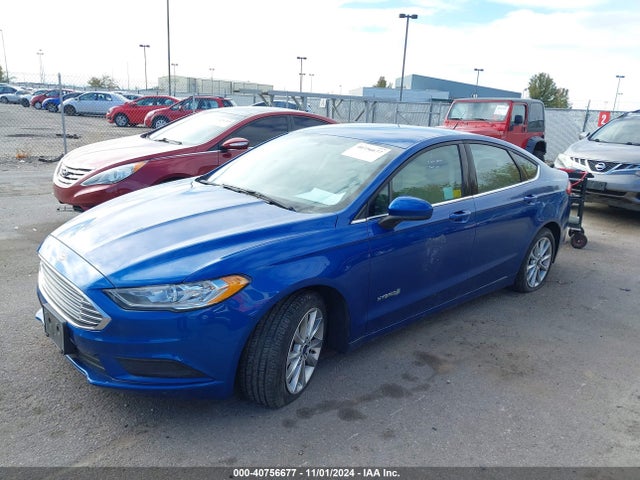 Ford Fusion Hybrid S 2017 3FA6P0UU0HR151618 Image 2