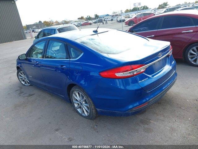 Ford Fusion Hybrid S 2017 3FA6P0UU0HR151618 Image 3