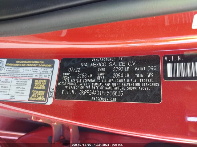 KIA Forte Gt-line 2023 3KPF54AD1PE516616 Image 9