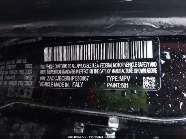 ZACCJBCB6HPE80067 Jeep Renegade Trailhawk 4x4