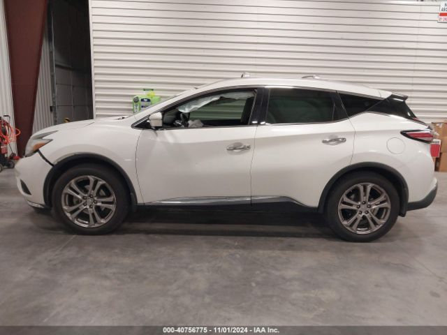 5N1AZ2MHXFN234496 Nissan Murano Platinum