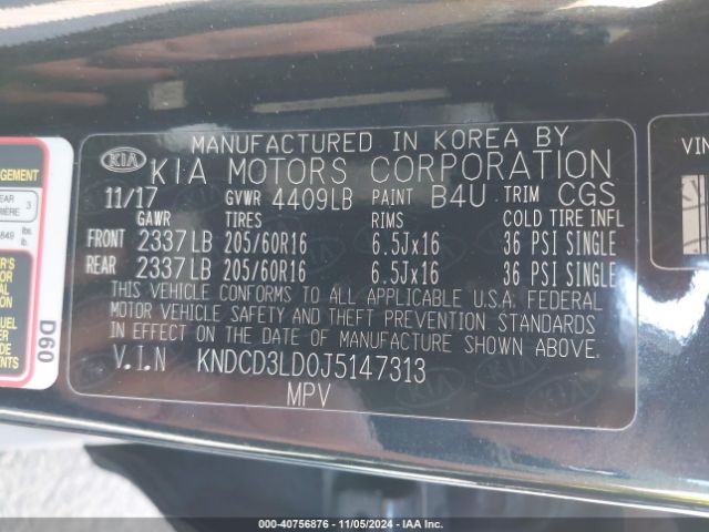 KNDCD3LD0J5147313 KIA Niro Plug-in Hybrid Ex