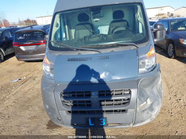 3C6TRVDG0JE161259 RAM Promaster 2500 High Roof 159 Wb