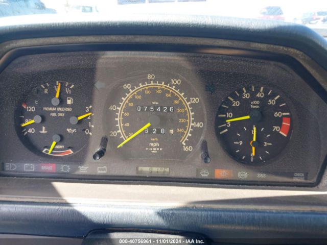 1989 MERCEDES-BENZ 260 WDBEA26D4KA925210 Photo 6