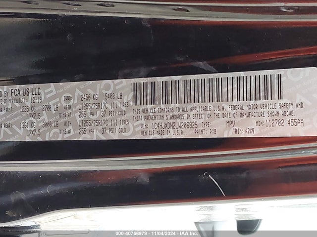 1C4HJXDN2LW206825 Jeep Wrangler Unlimited Willys 4x4