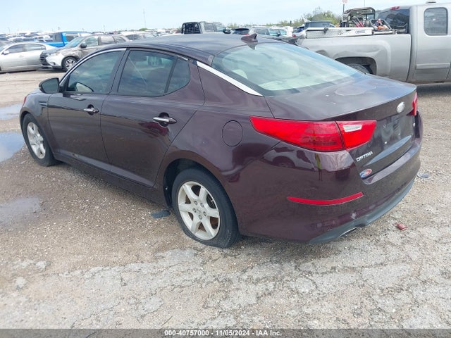 KIA Optima Lx 2014 5XXGM4A78EG324504 Image 3