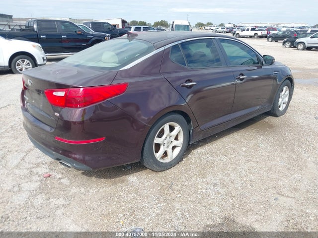 KIA Optima Lx 2014 5XXGM4A78EG324504 Image 4