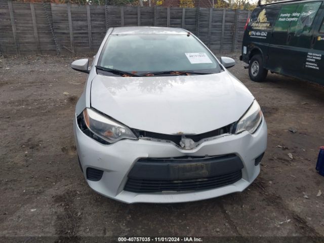 2T1BURHE0GC597541 Toyota COROLLA L