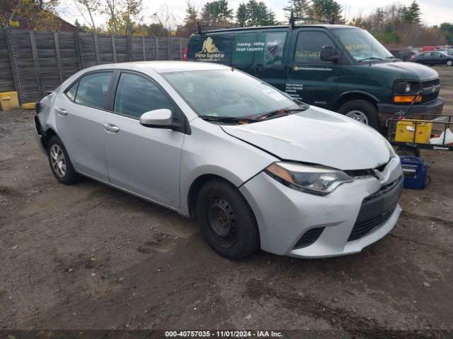 2T1BURHE0GC597541 Toyota COROLLA L