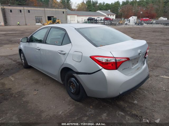 2T1BURHE0GC597541 Toyota COROLLA L