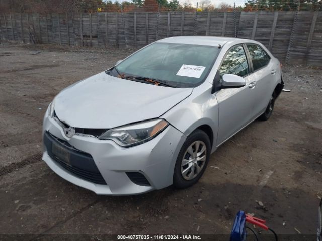 2T1BURHE0GC597541 Toyota COROLLA L