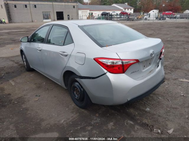 2T1BURHE0GC597541 Toyota COROLLA L