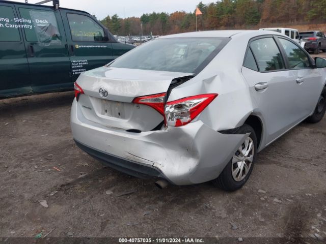 2T1BURHE0GC597541 Toyota COROLLA L