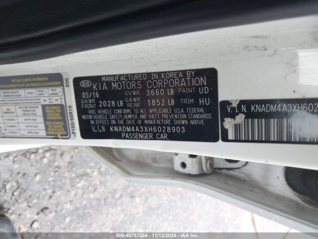 KNADM4A3XH6028903 KIA RIO LX