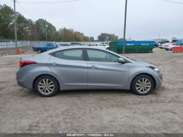 KMHDH4AEXFU224529 Hyundai ELANTRA SE