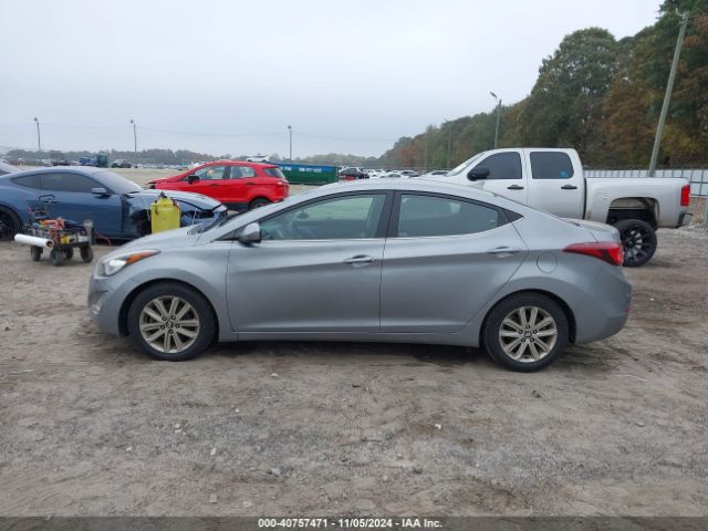 KMHDH4AEXFU224529 Hyundai ELANTRA SE