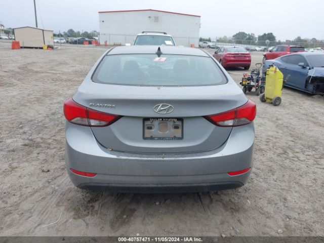 KMHDH4AEXFU224529 Hyundai ELANTRA SE