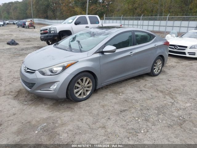 KMHDH4AEXFU224529 Hyundai ELANTRA SE