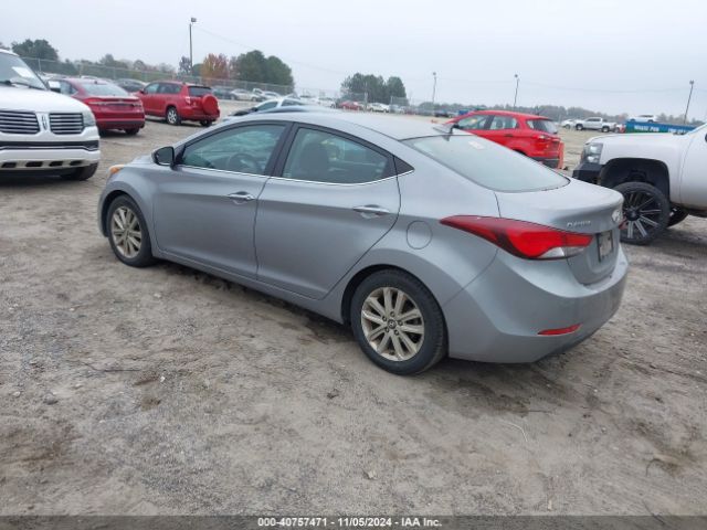 KMHDH4AEXFU224529 Hyundai ELANTRA SE