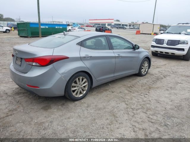 KMHDH4AEXFU224529 Hyundai ELANTRA SE