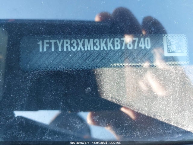 Ford Transit-250 2019 1FTYR3XM3KKB78740 Image 9