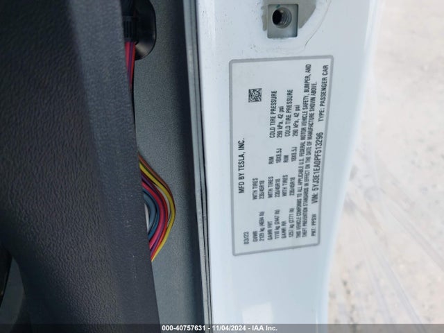2023 TESLA MODEL 3 5YJ3E1EA0PF513296 Photo 8