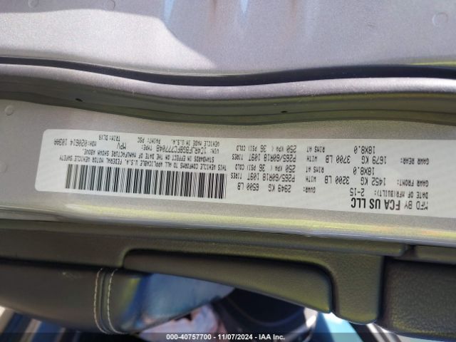 1C4RJFBG8FC777048 Jeep Grand Cherokee Limited
