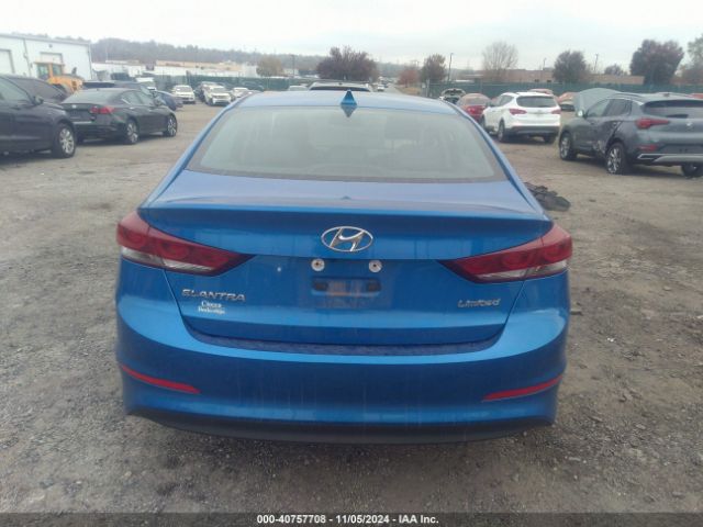 KMHD84LFXHU262268 Hyundai Elantra Limited