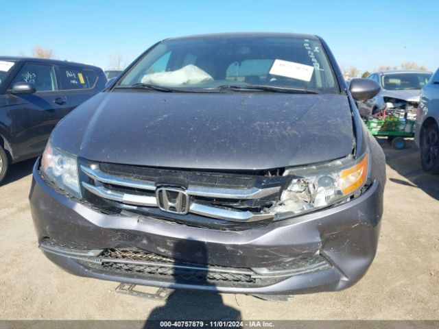 5FNRL5H60EB123553 Honda Odyssey Ex-l
