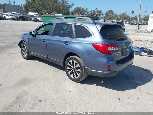 4S4BSENC3H3256285 Subaru Outback 3.6r Limited