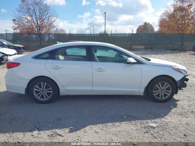 5NPE24AF3GH376957 Hyundai SONATA SE