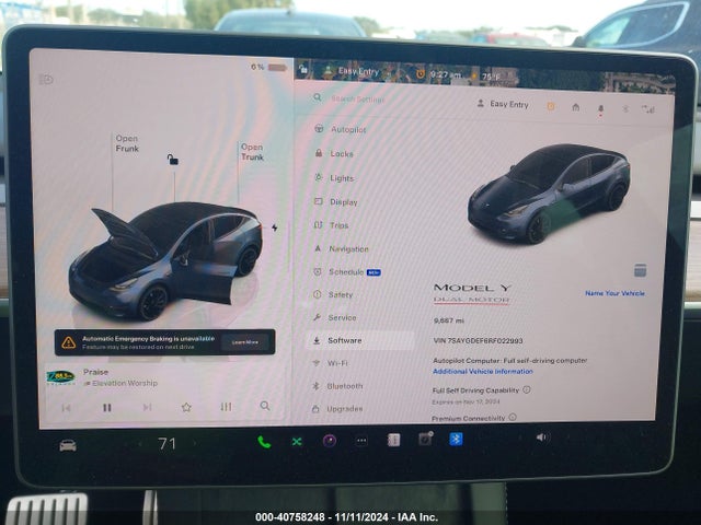 2024 TESLA MODEL Y 7SAYGDEF6RF022993 Photo 6