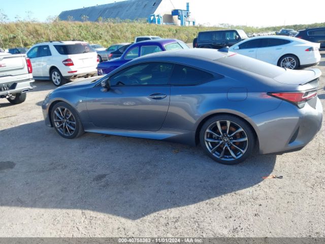 JTHHZ5BC0K5019858 Lexus Rc 350 F Sport